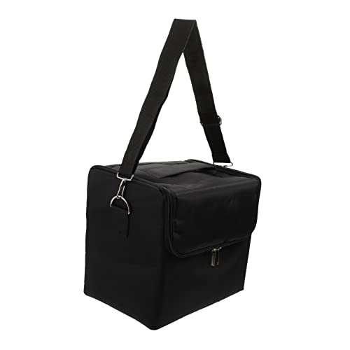 DRESSOOS 1stück Kosmetiktasche Mit Spiegel Wasserfeste Make-up Aufbewahrungstasche Für Reisen Multifunktionale Organizer Für Kosmetik Und Maniküre Schwarzes Design Multifunktionale DRESSOOS 1stück Kosmetiktasche Mit Spiegel Wasserfeste Make-up Aufbewahrungstasche Für Reisen Multifunktionale Organizer Für Kosmetik Und Maniküre Schwarzes Design Multifunktionale von DRESSOOS