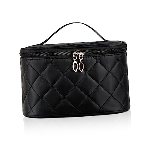 DRESSOOS 1stück Multifunktionale Kosmetiktasche Für Reisen Große Kapazität Wasserabweisend Tragbares Design Schwarz Für Damen Und Herren Zur Aufbewahrung Von Make-up Und DRESSOOS 1stück Multifunktionale Kosmetiktasche Für Reisen Große Kapazität Wasserabweisend Tragbares Design Schwarz Für Damen Und Herren Zur Aufbewahrung Von Make-up Und von DRESSOOS