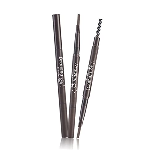 DRESSOOS 2 1 Pinsel für Augenbrauenstifte Wasserdicht Augenbrauen-Laminierungs-Kit Microblading dauerhaft Bleistiftpinsel Glanz Bausatz bei im augenbraunstift wasserabweisend lackierpinsel von DRESSOOS