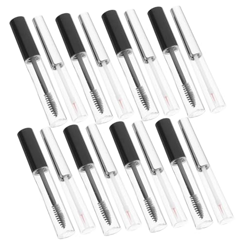 DRESSOOS 2sätze Leere Mascara Tuben Für Wimperncreme Und Lip Gloss Transparente Wiederverwendbare Behälter Für Kosmetik Für Aufbewahrung Und Individuelle Kreationen von DRESSOOS