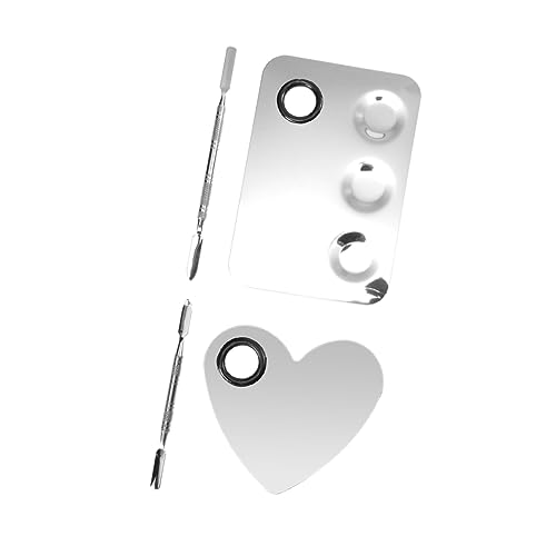 DRESSOOS 2 Sets Von Kosmetik-mischspateln Zum Mischen Von Pigmenten Nagellack Lidschatten Leicht Zu Reinigen DRESSOOS 2 Sets Von Kosmetik-mischspateln Zum Mischen Von Pigmenten Nagellack Lidschatten Leicht Zu Reinigen von DRESSOOS