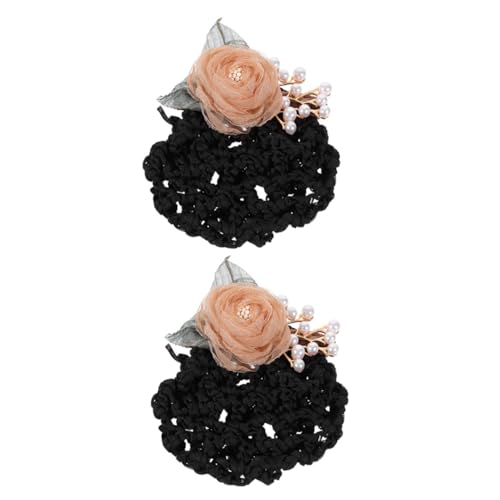 DRESSOOS 2stücke Haarnetz-blumenclip Blumen-dutt-netz Haar-dutt-clip Dekorative Für Damen DRESSOOS 2stücke Haarnetz-blumenclip Blumen-dutt-netz Haar-dutt-clip Dekorative Für Damen von DRESSOOS