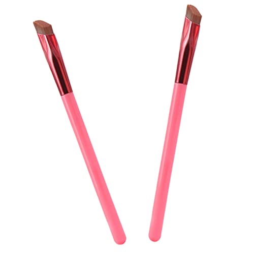DRESSOOS Elegantes Augenbrauenpinsel-set 2-teilig Fein Abgewinkelter Make-up-pinsel Für Das Augenbrauen-styling Für Eyeliner Kosmetikbedarf von DRESSOOS
