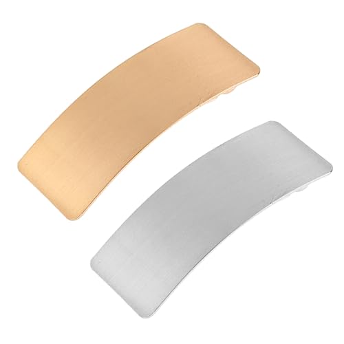 DRESSOOS 2 Stück Breite Geschwungene Haarklammern Polierte Haarnadeln Rechteckige Galvanisierte Haarspangen Kopfschmuck Aus Legierung Stilvolles Bequemes Haar-accessoire Für Frauen DRESSOOS 2 Stück Breite Geschwungene Haarklammern Polierte Haarnadeln Rechteckige Galvanisierte Haarspangen Kopfschmuck Aus Legierung Stilvolles Bequemes Haar-accessoire Für Frauen von DRESSOOS