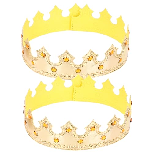 DRESSOOS Geburtstagskrone Für Und Erwachsene Goldene Maskerade Party Kopfbedeckung Verkleidung Für Halloween Und Festliche Anlässe Unisex Ideal Für Fotoshootings von DRESSOOS