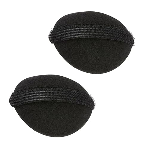 DRESSOOS 2 Stück Haarstyling Pads Aus Schwamm Für Lockiges Haar Voluminöse Frisuren Langlebiges Nylon Für Damen Und Mädchen Einfaches Styling Zubehör von DRESSOOS