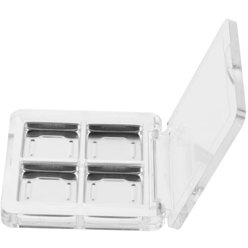 DRESSOOS 2-teiliges Reise-lidschattenpalettentablett Mit 4 Abschnitten Leerer Make-up-organizer Tragbare Aufbewahrungsbox DRESSOOS 2-teiliges Reise-lidschattenpalettentablett Mit 4 Abschnitten Leerer Make-up-organizer Tragbare Aufbewahrungsbox von DRESSOOS