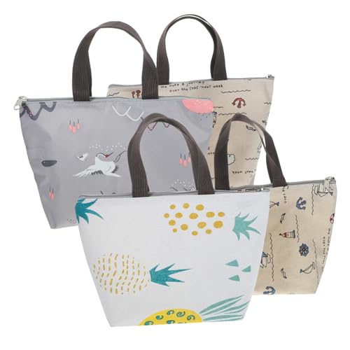 DRESSOOS 2stücke Blumenmuster Kosmetiktasche Für Damen Tragbare Make-up Tasche Für Leicht Und Langlebig Verschiedene Designs Aufbewahrung Für Make-up Und Pflegeprodukte von DRESSOOS