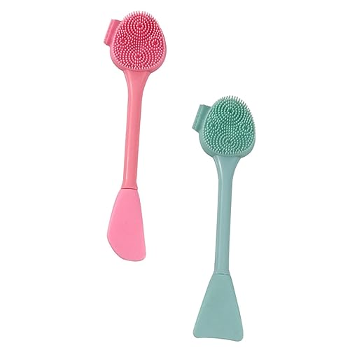 DRESSOOS 2 Stück Silikon Gesichtsreinigung Pinsel Tragbare Make up Entferner Und Maskenapplikator Weiche Silikonbürsten Für Gesichtsmaske Und Reinigung Für Familien Und Bekannte DRESSOOS 2 Stück Silikon Gesichtsreinigung Pinsel Tragbare Make up Entferner Und Maskenapplikator Weiche Silikonbürsten Für Gesichtsmaske Und Reinigung Für Familien Und Bekannte von DRESSOOS