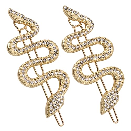 DRESSOOS 2 Stück Teiliges Snake Haarschmuck mit Kristallen Haarspangen für Damen für Besondere Anlässe Hochzeiten Partys und Leicht und Robust für Haartypen DRESSOOS 2 Stück Teiliges Snake Haarschmuck mit Kristallen Haarspangen für Damen für Besondere Anlässe Hochzeiten Partys und Leicht und Robust für Haartypen von DRESSOOS