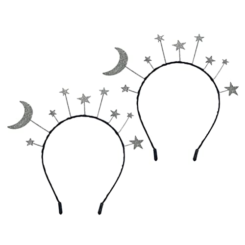 DRESSOOS Star Design Kopfschmuck Haar Hoop Frauen Party Kopfschmuck Haar Für Mädchen von DRESSOOS