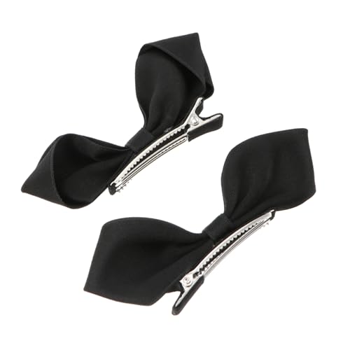 DRESSOOS Niedliche Haarspangen Mit Schleife Für Mädchen Von Adorable Silk Hairpins Dekorative Haarklammern Festival-kopfschmuck Haarspangen Mit Schleife 2 Stück von DRESSOOS