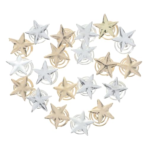 DRESSOOS 20 Stück Spiral-haarnadeln Stern-spiral-haarspangen Hochzeitshaar Für Die Braut Spiral-haarnadel-set Einfach Zu Tragen Und Zu Entfernen Haarspangen von DRESSOOS