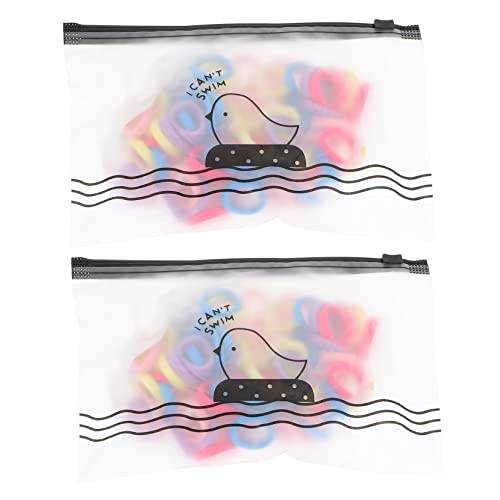 DRESSOOS Milde Haargummis Für Kinder Mit Dekorativem 200 Stück Haarschmuck Für Jungen Und Mädchen Schlichtes Design von DRESSOOS