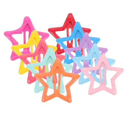 DRESSOOS 20stücke Stern-haarspangen in Sternform Haar Clips Haar Verschluss Barrettes Stern Form Pins Für Mädchen Und Teenager Geeignet Für Alltag Mottopartys Und Reisen von DRESSOOS