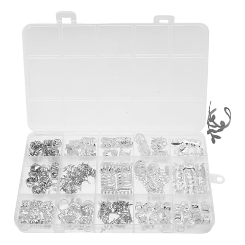 DRESSOOS 210 Stk Dread geflochtene Haarknöpfe Dreadlock Haarschmuck Silberne Haar Haar Schmuck Set Verstellbarer Haarschmuck Haarmanschette Haarschmuck für Frauen Metall Silver DRESSOOS 210 Stk Dread geflochtene Haarknöpfe Dreadlock Haarschmuck Silberne Haar Haar Schmuck Set Verstellbarer Haarschmuck Haarmanschette Haarschmuck für Frauen Metall Silver von DRESSOOS