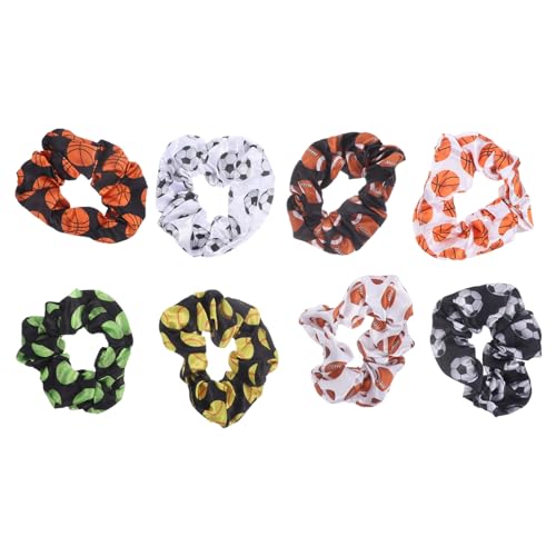 DRESSOOS 24stücke Sport-haargummis Mit -muster Elastische Haargummis Für Mädchen Haarschmuck Für Sport Und Freizeit Geeignet Für Haartypen von DRESSOOS