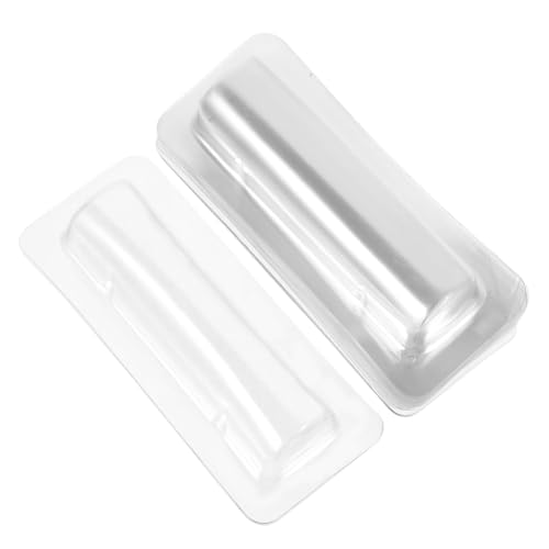 DRESSOOS 24st Transparenter Lippenstiftclip Halter Durchsichtiger Geldbeutel Balsam Strumpfwaren -träger Kasse Praller Transparente Tortenschachteln SPF Luftdicht Tassen von DRESSOOS