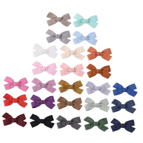 DRESSOOS 25stücke Haarschmuck Für Mädchen Haarschleifenclips Haarspangen Mit Bögen Süße Haarschleifen Für Alltag Und Partys von DRESSOOS