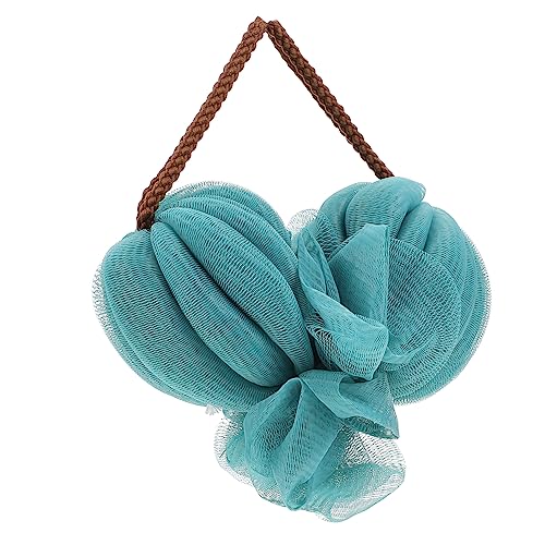 DRESSOOS 2St Badetuch sanitär körperbürste comfy körperpflege Peelingbad Körperschwämme Bienenwabe handtücher Rückenschrubber für den Haushalt Rückenschrubber Sport Blue von DRESSOOS