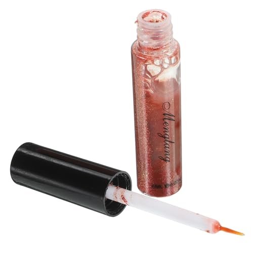 DRESSOOS 2stücke Glitzer Eyeliner Flüssig Mit Schimmer Für Strahlende Augen Bronze Für Partys Und Besondere Anlässe Langlebig Und Allergikerfreundlich von DRESSOOS