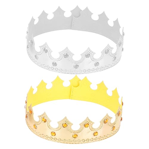 DRESSOOS Geburtstagskronen-set – Leicht Einfach Zu Tragen Glänzend Schaumstoff Cosplay-krone von DRESSOOS