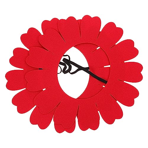 DRESSOOS 2 Stk Sonnenblumen-kopfbedeckung Blumen-kopfbedeckung Sonnenblumen-hut Hauben Für Karneval Party Bühnenauftritt Haustierkostüme von DRESSOOS