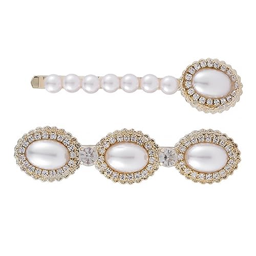 DRESSOOS 2er Set Vintage Perlen Haarspangen Für Damen Retro Haarklammern Mit Perleneinlage Haaraccessoires Für Frauen Und ädchen Stil Zufällig Ausgewählt DRESSOOS 2er Set Vintage Perlen Haarspangen Für Damen Retro Haarklammern Mit Perleneinlage Haaraccessoires Für Frauen Und ädchen Stil Zufällig Ausgewählt von DRESSOOS