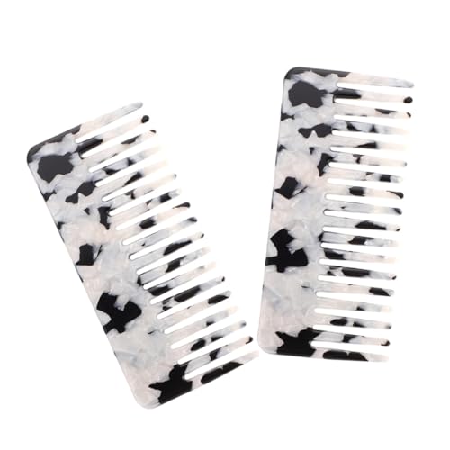 DRESSOOS 2er-pack Acetat-haarbürsten-set – Statischer Kamm Für Lockiges Haar – Styling-tool Für Frauen DRESSOOS 2er-pack Acetat-haarbürsten-set – Statischer Kamm Für Lockiges Haar – Styling-tool Für Frauen von DRESSOOS