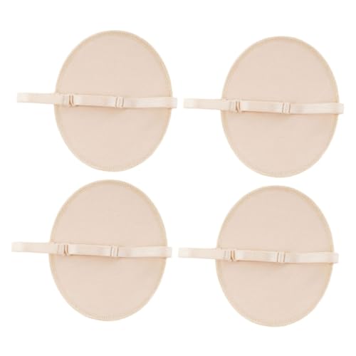 DRESSOOS 2paare Achselschweißpads Waschbar Für Männer Und Frauen Schweißabsorbierende Baumwollpads Wiederverwendbar Schweißmanagement Für Sommerschweiß Und Alltag von DRESSOOS