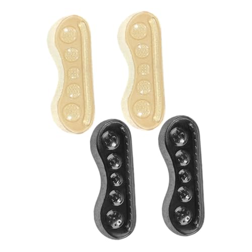 DRESSOOS 2paare Selbstklebende Fersenkissen Für Damen Von Weichen Rutschfesten Fersenpolstern Für High Heels Wiederverwendbare Fersenpolster Für Mehr Komfort Und Schutz Bei Schuhen von DRESSOOS