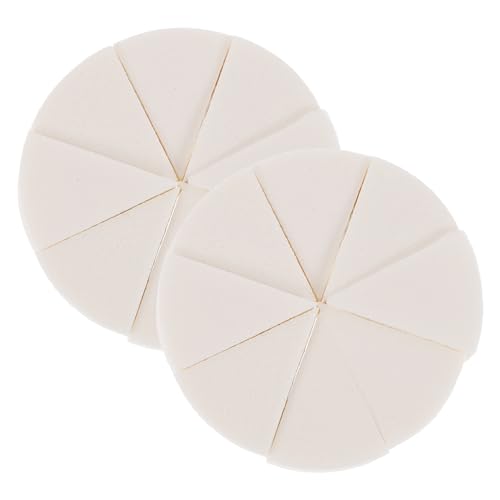 DRESSOOS 2sätze Keilförmiger Make-up-schwamm Für Foundation Make-up Schwämme Zubehör Latexschwamm Für Damen Blender Puderquasten Applikatoren von DRESSOOS