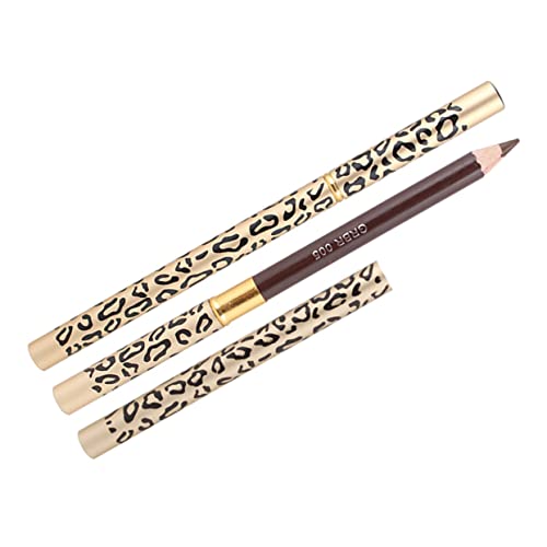 DRESSOOS 2-teiliges Doppel-augenbrauenstift-pinsel-set Augenbrauenstift-paste Make-up Für Ein Natürliches Aussehen Heller Kaffee von DRESSOOS