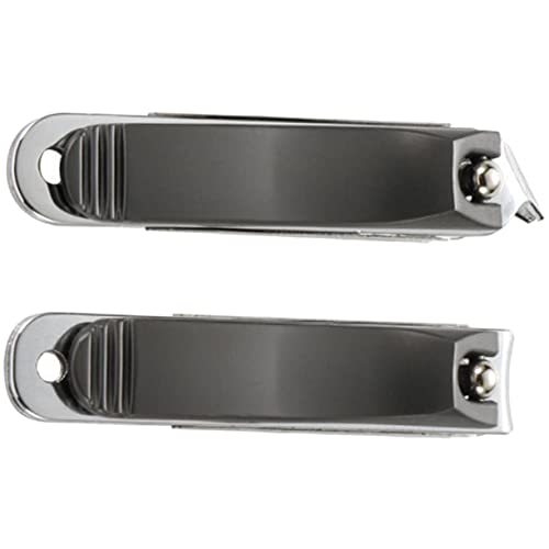 DRESSOOS 2st Nagelknipser Aus Edelstahl Trimmer Nägel Aufkleber Körperpflege Zehennagelknipser Für Männer Nagel-kit Drücken Frauen Schermaschinen Fänger Bausatz Werkzeug Rostfreier Stahl von DRESSOOS