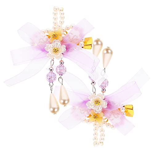 DRESSOOS Blumen-haarspangen Für Mädchen Quasten-haarnadeln Für Frauen Elegante Haar-accessoires Für Partys Hochzeiten Den Alltag DRESSOOS Blumen-haarspangen Für Mädchen Quasten-haarnadeln Für Frauen Elegante Haar-accessoires Für Partys Hochzeiten Den Alltag von DRESSOOS