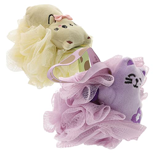 DRESSOOS 2stücke Bad Duschschwamm Luffa Körperwaschschwamm Cartoon Peeling Badeschwämme Für Junge Mädchen DRESSOOS 2stücke Bad Duschschwamm Luffa Körperwaschschwamm Cartoon Peeling Badeschwämme Für Junge Mädchen von DRESSOOS