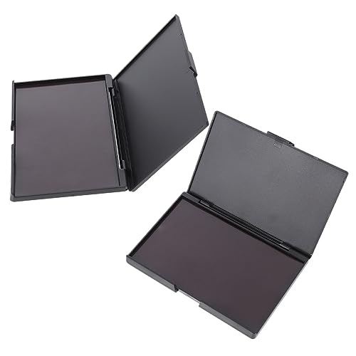 DRESSOOS 2stücke Lidschattenpalette Magnetische Lidschattenplatte Leere Lidschattenpalette Aus Kunststoff DIY Lidschattenschale Kosmetikpuderschale Make-up-zubehör Lidschatten-unterplatte von DRESSOOS