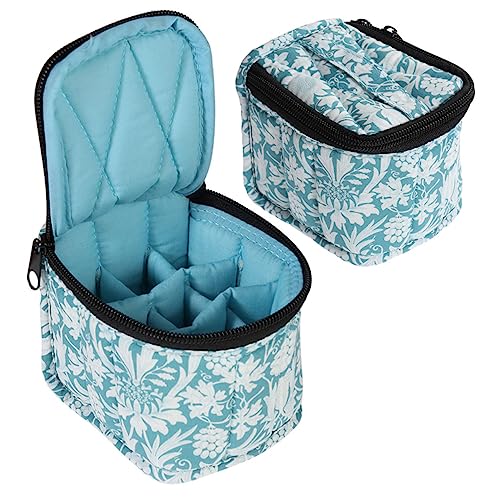 DRESSOOS 2stücke Nagellack Organizer Tasche Für Flaschen Tragbare Aufbewahrungstasche Für Nagellack Und Maniküre Doppellagig Robust Für Unterwegs Hause von DRESSOOS