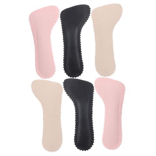 DRESSOOS 3 Paar Selbstklebende High Heel Pads Atmungsaktive Schuheinlagen für Damen Verschleißfeste Fußpolster für Fersen Rutschfeste Polster für Leder und Freizeitschuhe DRESSOOS 3 Paar Selbstklebende High Heel Pads Atmungsaktive Schuheinlagen für Damen Verschleißfeste Fußpolster für Fersen Rutschfeste Polster für Leder und Freizeitschuhe von DRESSOOS