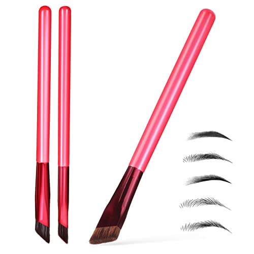 DRESSOOS 3stücke Augenbrauenpinsel Realistische Professionelle Make-up-werkzeuge Für Präzise Augenbrauen Und Haarlinienzeichnung Für Frauen von DRESSOOS