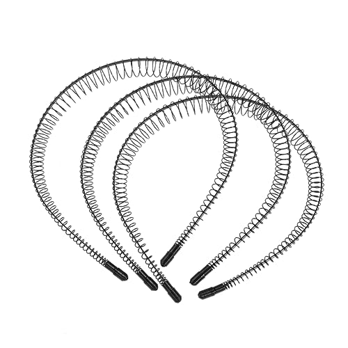 DRESSOOS 3stücke Teiliges Haarschmuck Schwarze Diy Frühlingshaarbänder Mit Zähnen Für Hochzeit Und Alltag Hautfreundliches Design Für Und Mädchen von DRESSOOS