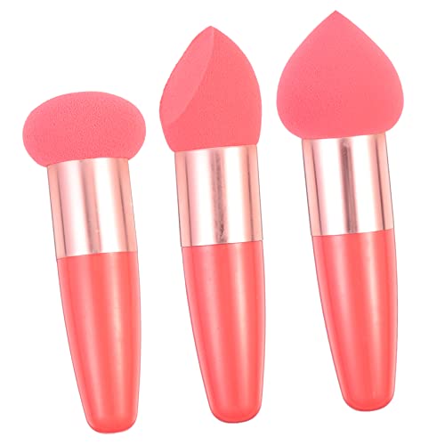 DRESSOOS 3 Stücke Herzförmige Puff Make-up Schwämme Mehrzweck Reise Make-up Stifte Für Frauen von DRESSOOS