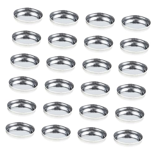 DRESSOOS 30 Stücke Runde Metall Lidschatten Rouge Palette Leere Pfannen für Make-up Künstler von DRESSOOS