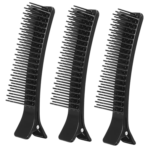 DRESSOOS 3-teilige Haarspangen für Mädchen Friseur-haarnadeln Haar-styling-clips Zum Haareschneiden Abteilen Von Haarpartien Befestigungsclip für Dickes Feines Haar von DRESSOOS