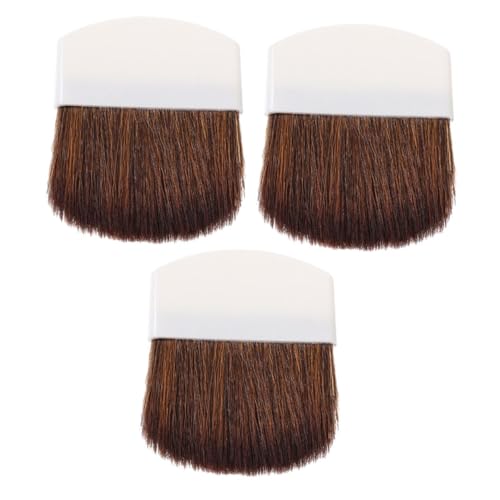 DRESSOOS Make-up-pinsel-set 3-teilig Pinsel Für Damen Make-up-tools Tragbar von DRESSOOS