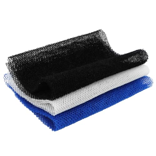 DRESSOOS Badebürste 3er Set Exfolierende Rückenwäsche Handtücher Wiederverwendbare Körperreinigungstücher Und Hochwertige Badewäsche Für Sanfte Hautreinigung Und Rückenschrubber von DRESSOOS