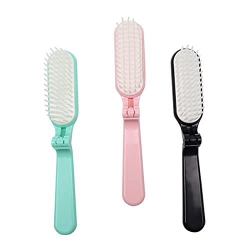 DRESSOOS 3pcs Haarbürsten Für Frauen Glatte Zähne Haarstyling-kamm Für Haarstyling Tragbare Haarbürste von DRESSOOS