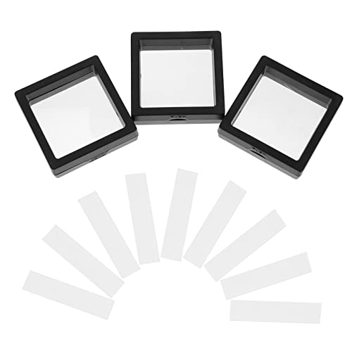 DRESSOOS 3stücke Falsche Nägel Organizer Mit Acryl Strips Transparente Aufbewahrungsbox Für Nagelstudio Zubehör Stapelbar Aus Strapazierfähigem Material Zur Präsentation Von von DRESSOOS