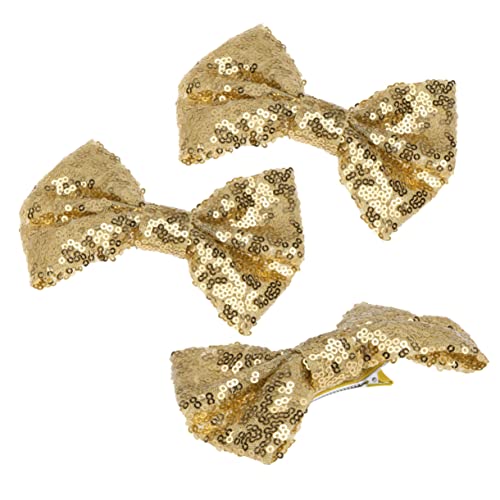 DRESSOOS 3stücke Große Schleifen-haarspangen Mit Pailletten Für Mädchen Glitzernde Haarclips Für Junge Mädchen Für Täglichen Gebrauch Und Besondere Anlässe Mit Clip von DRESSOOS