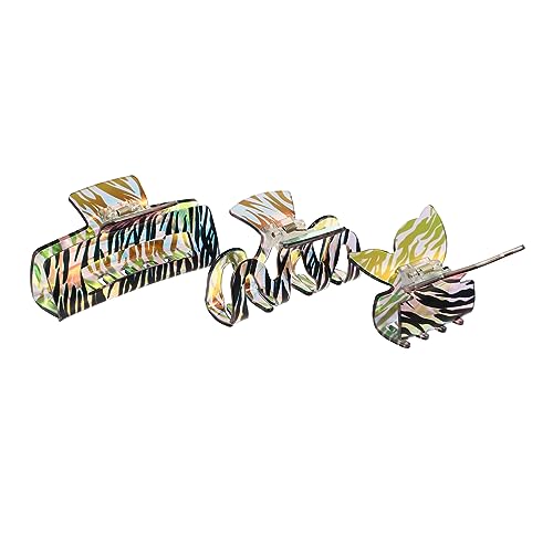 DRESSOOS 3stücke Haarklammer Mädchen Haarspange Haarklammer Acryl Haarverschluss Clip Mode Haarclip Für Kopfschmuck DRESSOOS 3stücke Haarklammer Mädchen Haarspange Haarklammer Acryl Haarverschluss Clip Mode Haarclip Für Kopfschmuck von DRESSOOS